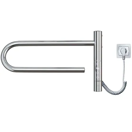 Электрический полотенцесушитель E2.L.39x25.R1.Timer.Smart GR.СМ1