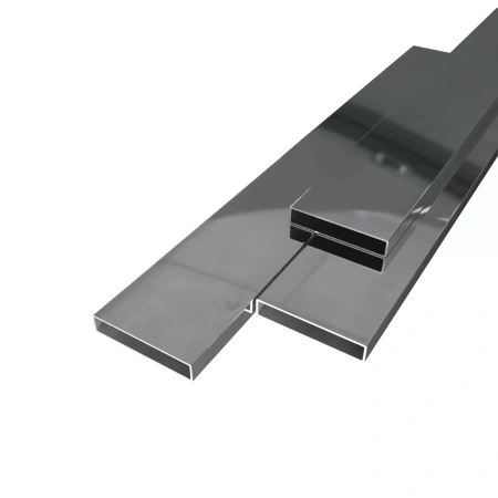 Труба нержавеющая профильная AISI 304 50x10x1,5 ВА