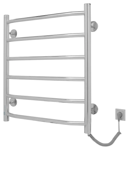 Полотенцесушитель с электрическим нагревательным элементом Terra Э2.Л.50х60.Т6(П) Таймер