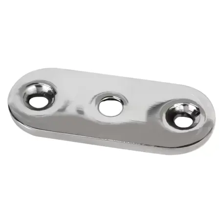 Ложемент для поручня нержавеющий под плоскость