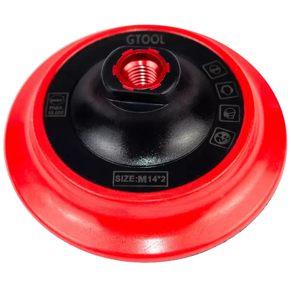 Опорная тарелка GTOOL d125 Velcro М (Мягкая)