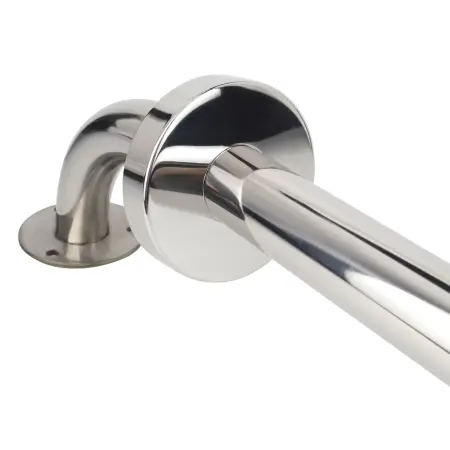 Поручень настенный AISI 304 d32/600 мм зерк. Тип 2 - фото 2