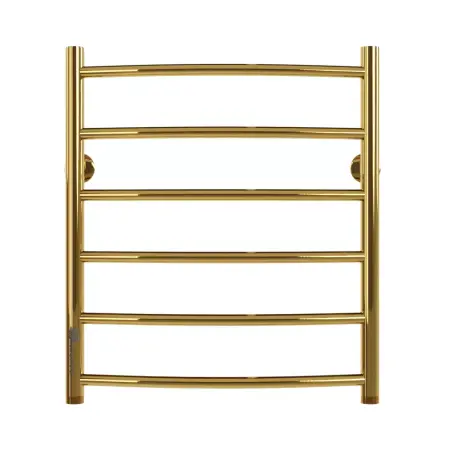 Полотенцесушитель водяной Raduga. Л. 50х60.Д6.G1 (GOLD)