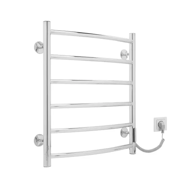 Полотенцесушитель с электрическим нагревательным элементом, тип Э2. модель Л.50х60.Д6(П) Таймер