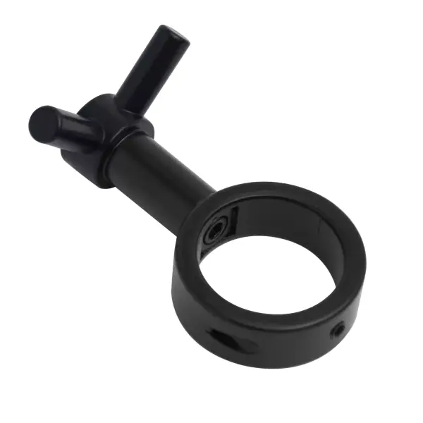 Вешалка с 2 крючками черный