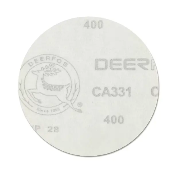 Шлифовальный круг ZK d125 на липучке, зерно P400 - 10 шт