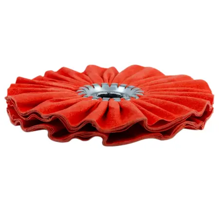 Круг полировальный GTOOL хлопчатобумажный, жёсткий, красный, d150×10×19 мм - фото 1