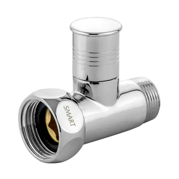 Вентиль прямой колпачковый гайка-штуцер  1''х1/2''