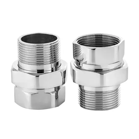 Американка прямая 1.1/4''x1.1/4'' гайка-штуцер, h=32мм - фото 1