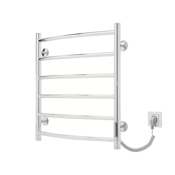 Полотенцесушитель с электрическим нагревательным элементом, тип Э2. модель Л.50х60.Д6(П) Таймер