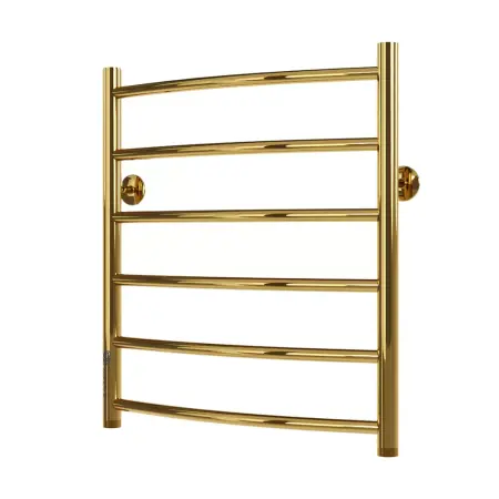 Полотенцесушитель водяной Raduga. Л. 50х60.Д6.G1 (GOLD) - фото 2