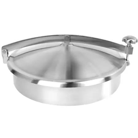 Люк нержавеющий круглый АISI 304 DN500