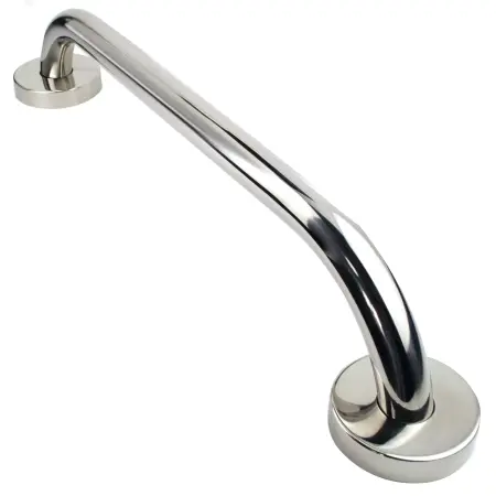 Поручень настенный AISI 304 d32/400 мм зерк. Тип 2