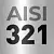 Лист нержавеющий AISI 321