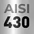 Лист нержавеющий AISI 430