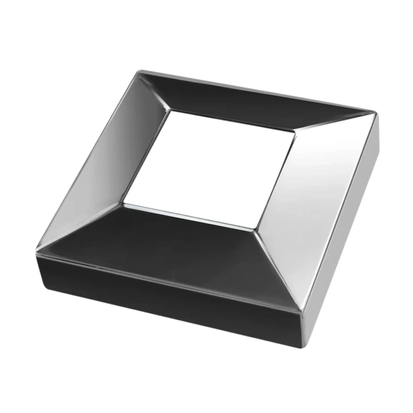 Низ стойки квадратный фигурный 40x40/83x83