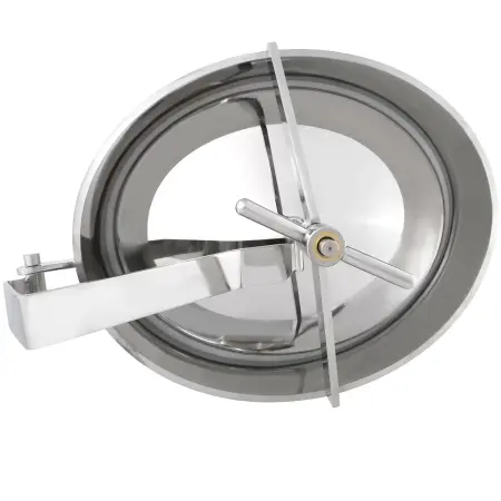 Люк нержавеющий овальный AISI 304 530/430