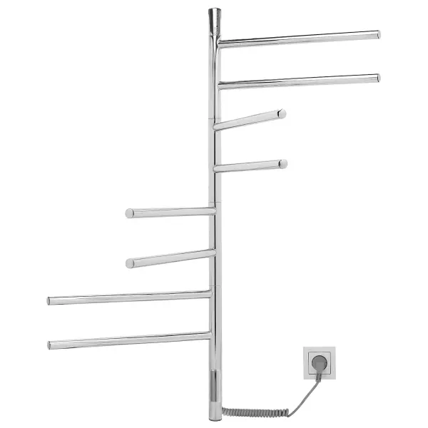 Полотенцесушитель с эл. нагревательным элементом тип Ti#1 E2.L.43х100.F8 (timer)