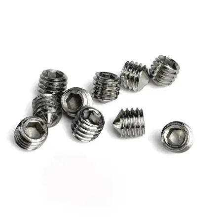 Винт установочный А2 M4x4 DIN 914 ISO 4027 (Комплект 10 шт) - фото 1