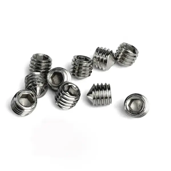 Винт установочный А2 M5x5,0 DIN 914 ISO 4027 (Комплект 10 шт)