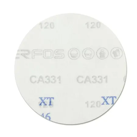 Шлифовальный круг ZK d125 на липучке, зерно P120 - 5 шт - фото 1