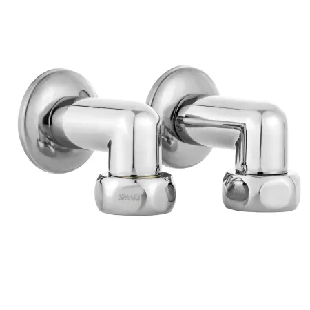 Соединение угловое 1''х3/4'' гайка-штуцер - фото 1