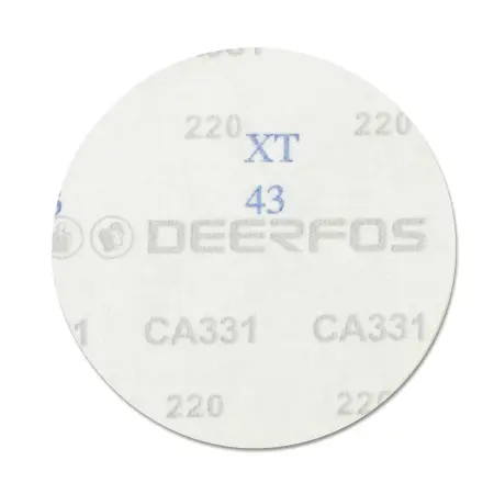 Шлифовальный круг ZK d125 на липучке, зерно P220 - 10 шт - фото 1