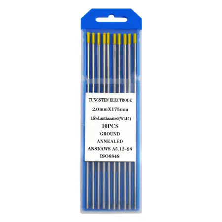 Вольфрамовый электрод WL15 2,0x175 мм золото - фото 1