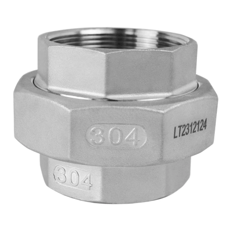 Муфта-американка нержавеющая AISI 304 ВР/ВР DN15 - фото 2