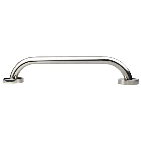 Поручень настенный AISI 304 d32/400 мм зерк. Тип 2 - фото 1