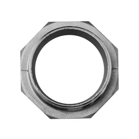 Ниппель переходной с гайкой DN50 (2") / DN32 (1 1/4") НР/НР AISI 316 - фото 1