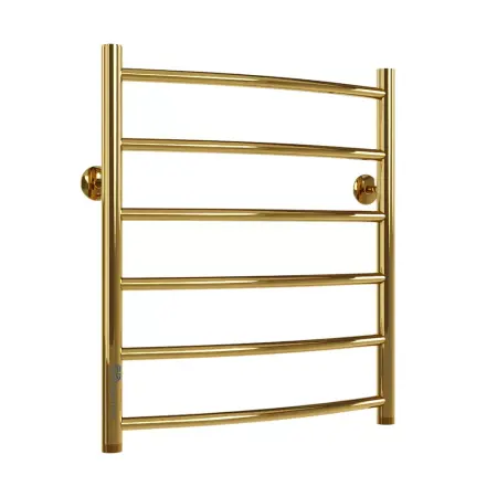 Полотенцесушитель водяной Raduga. Л. 50х60.Д6.G1 (GOLD) - фото 1