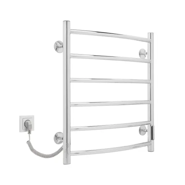 Полотенцесушитель с электрическим нагревательным элементом, тип Э2. модель Л.50х60.Д6(Л) Таймер