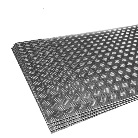 Лист алюминиевый рифленый АМг2Н2 1,2x1200x3000 Квинтет