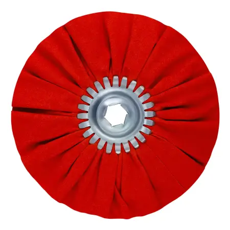 Круг полировальный GTOOL хлопчатобумажный, жёсткий, красный, d200×10×19 мм