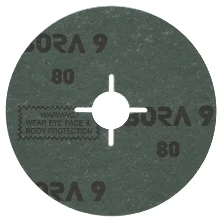 Фибровый круг  Deerfos Bora-9 125мм P80 (керамика) - фото 1