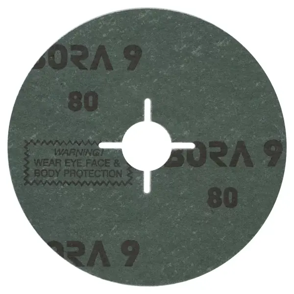Фибровый круг  Deerfos Bora-9 125мм P80 (керамика)
