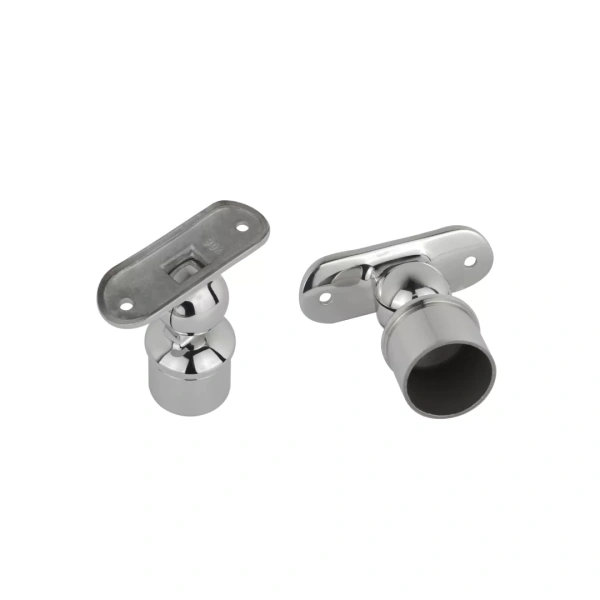 Наконечник нержавеющий шаровый регулируемый литой Ø38