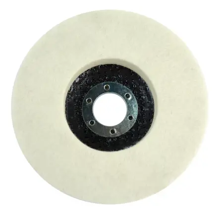 Круг торцевой полировальный войлочный GTOOL 125×20×22 мм, плотность 0,4 г/см³ - фото 2