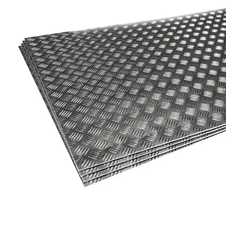 Лист алюминиевый рифленый АМг2H2 1,2x1000x1000 Квинтет