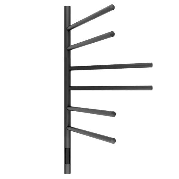 Полотенцесушитель с эл.  нагревательным элементом тип Ti#1 E2.L.43х80.F6 (timer) Муар black, Wi-fi