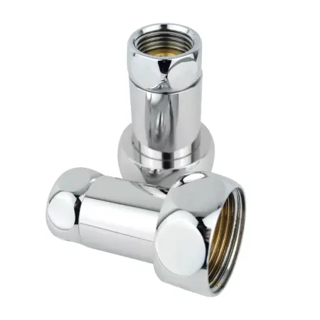 Соединение прямое гайка-гайка  1''х1/2'' хром