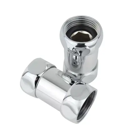 Соединение прямое гайка-гайка  3/4''х3/4'' хром