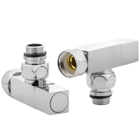 Вентиль угловой колпачковый квадратный гайка-штуцер  3/4''x1/2''