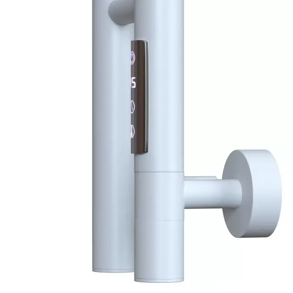 Электрический полотенцесушитель  DUOFIT.E2.L.25х140.H4.40.TIMER.WHITE-WOOD