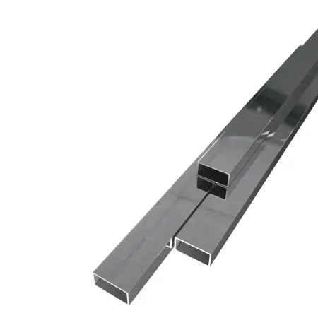 Труба нержавеющая профильная AISI 304 20х10х1,5 зерк.