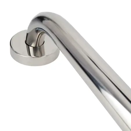 Поручень настенный AISI 304 d32/600 мм зерк. Тип 2 - фото 3