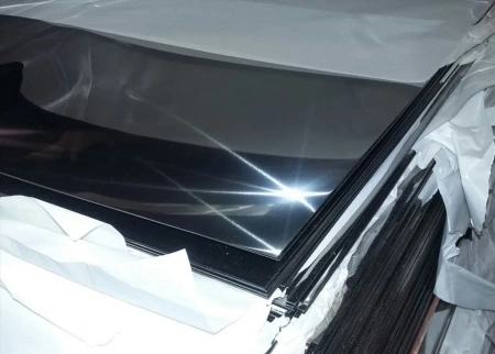 Лист нержавеющий AISI 304 1,0x1250x2500 ВА/РЕ - фото 2