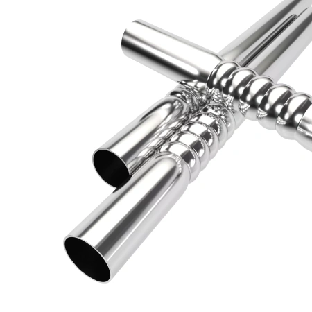 Труба круглая рельефная нержавеющая AISI 304 25,0x1,0 ВА