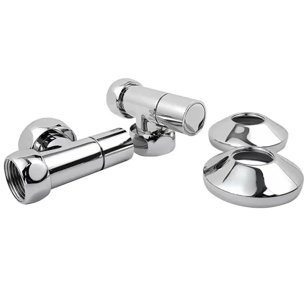 Вентиль угловой колпачковый гайка-гайка  1''х3/4''